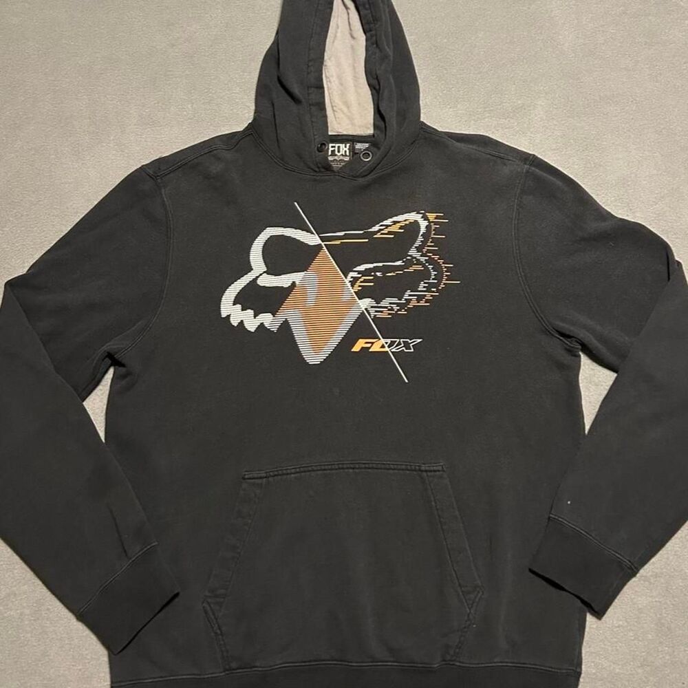 Fox Men's Black Hoodie